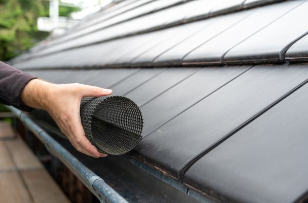 Gutter Mesh Installation in Sun Prairie