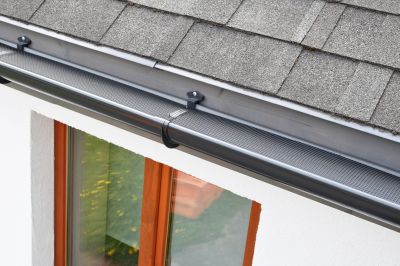 Gutter Cover System on Residential Home